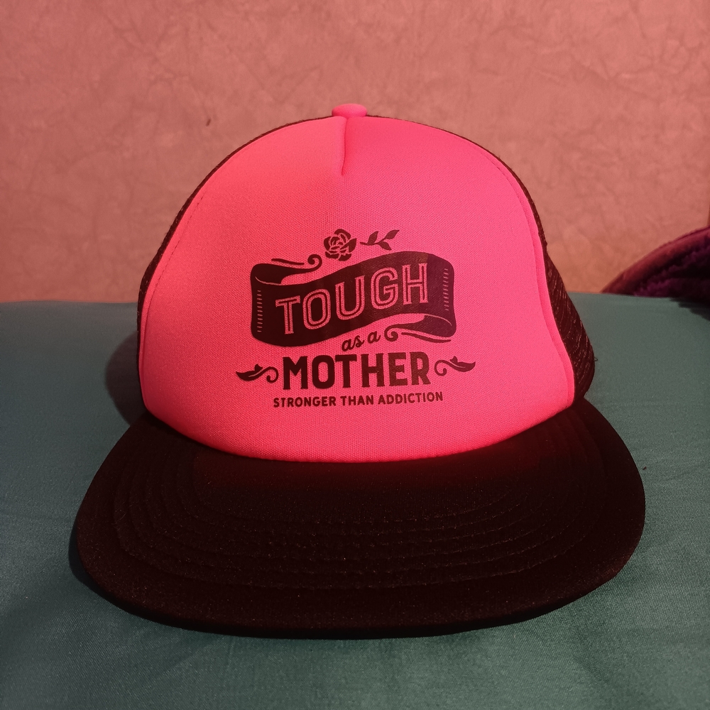 Pink and Black Trucker Hat